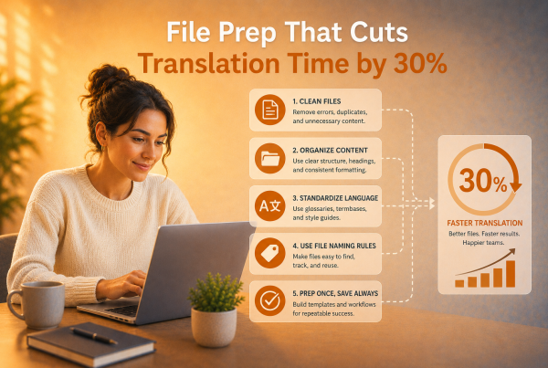 File Prep That Cuts Translation Time by 30%