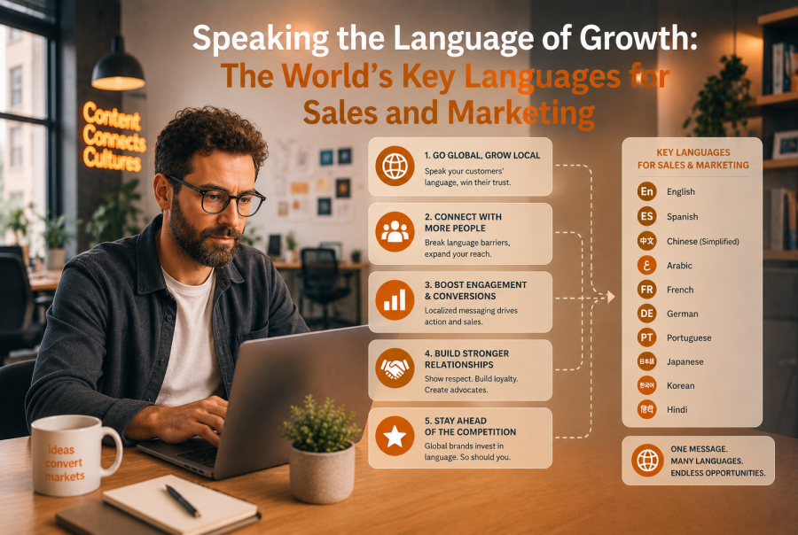 Speaking the Language of Growth- The World's Key Languages for Sales and Marketing